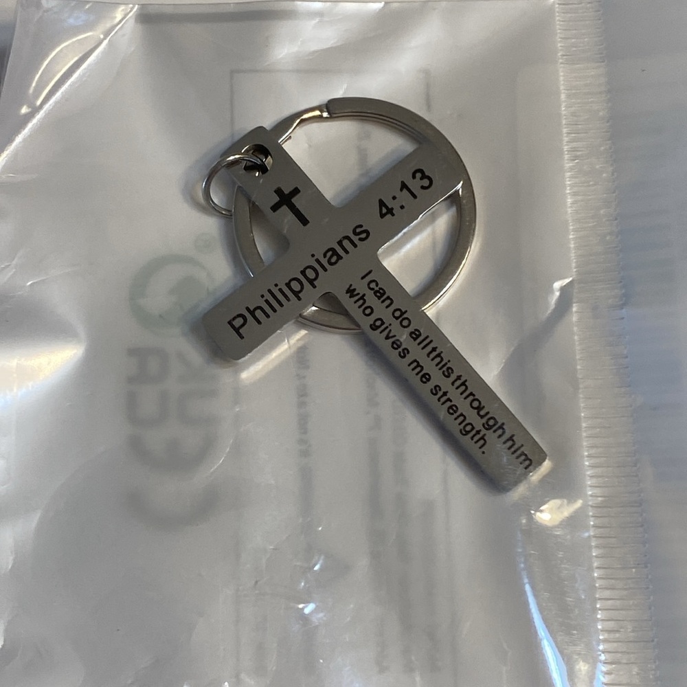 Bible Verse Keychain NIP - Picture 8 of 9